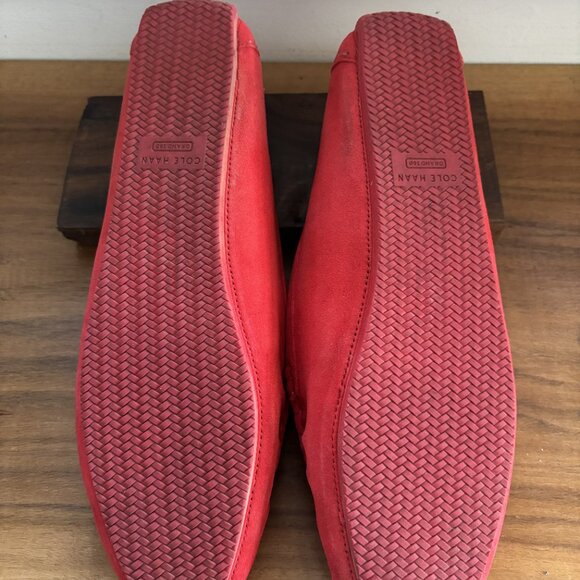 Cole Haan Tully Driver Loafer, True Red (like new, with box) - Picture 6 of 6